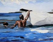 温斯洛荷默 - The Spong Diver